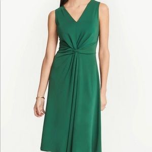 Ann Taylor knotted dress, size LP, NWT.